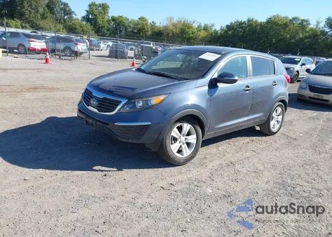 2012 Kia Sportage Lx from USA, damaged, VIN KNDPB3A26C7344566